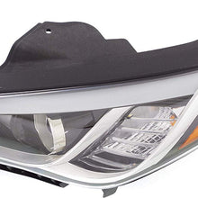 Garage-Pro Headlight for Hyundai Sonata 2015-2017 LH Assembly Halogen - CAPA