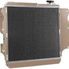 CoolingSky 55MM 3 Row Core Aluminum Radiator +160W Fan &Shroud Combo for 1987-2006 Jeep Wrangler YJ TJ 2.4 2.5 4.0 4.2L丨Direct Replacement