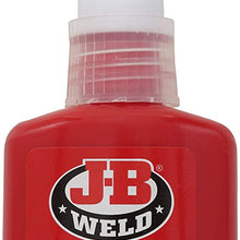 J-B Weld 27113 Perma-Lock High Strength Threadlocker - Red - 13 ml