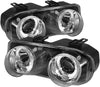 Spyder 5008671 Acura Integra 94-97 Projector Headlights - LED Halo -Black - High H1 (Included) - Low 9006 (Included)