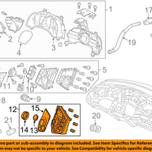 Genuine Honda 79600-SZT-A51ZC Air Conditioner Control Assembly