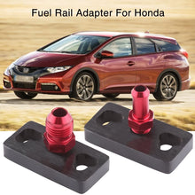 Qiilu 1/8 NPT Fuel Rail Pressure Regulator Adapter for Honda with Fittings