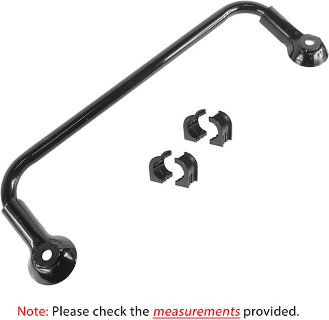 Caltric Rear Suspension Stabilizer Sway Bar compatible with Polaris RZR 800 2008-2014 1015480-458