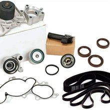 Timing Belt Kit w/Water Pump Kit Fit for 95-04 Toyota Tacoma Tundra T100 4Runner 3.4L V6 DOHC 5VZFE