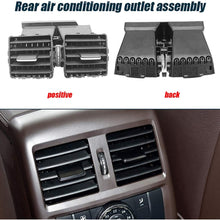 FUBANGBM Car Rear Center Console Air Vent Auto Air Conditioner Outlet Panel Assembly Fit for Mercedes Benz ML GL GLE GLS Class W166