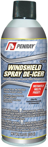 Penray 5216 Windshield Spray De-Icer - 11.0-Ounce Aerosol Can