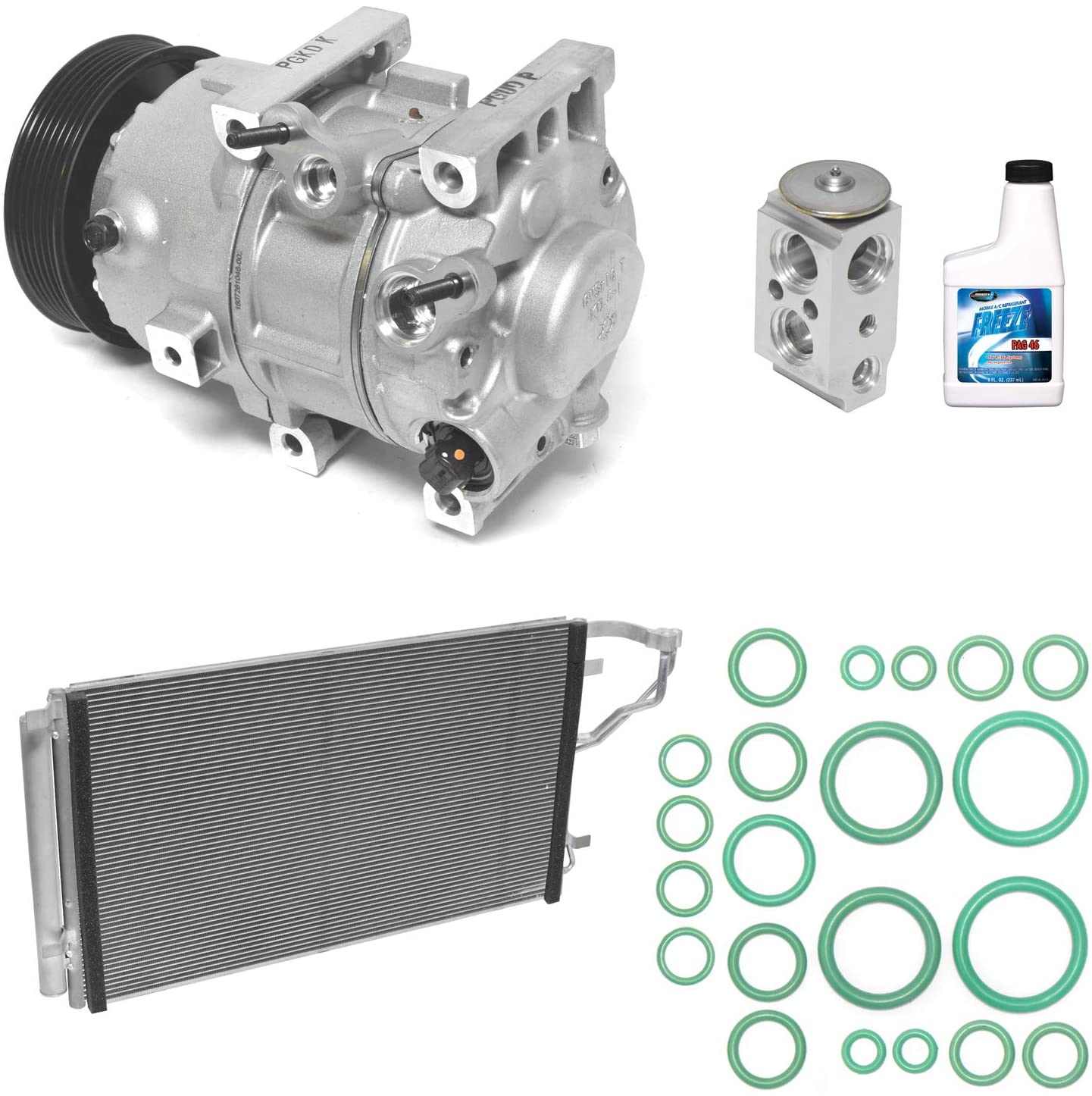 New A/C Compressor and Component Kit KT 4753A - For Sonata Optima