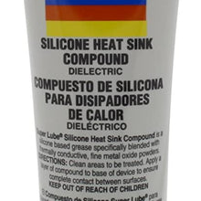 Super Lube 98003 Silicone Heat Sink, 3 oz Tube, White