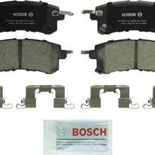 Bosch BC1510 QuietCast Premium Ceramic Disc Brake Pad Set For Infiniti: 2011-2013 QX56, 2014-2017 QX80; Nissan: 2017 Armada; Rear