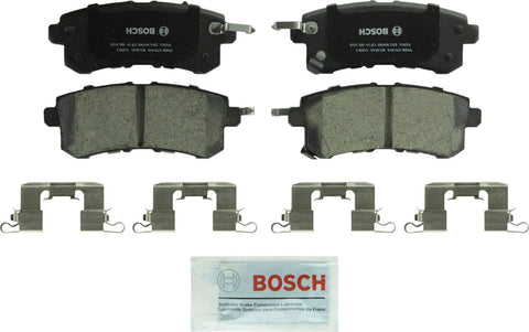 Bosch BC1510 QuietCast Premium Ceramic Disc Brake Pad Set For Infiniti: 2011-2013 QX56, 2014-2017 QX80; Nissan: 2017 Armada; Rear