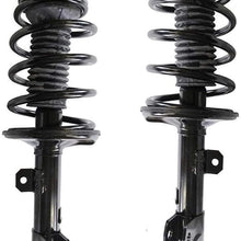 DTA 50189-2 Front Complete Strut Assemblies With Springs and Mounts Compatible with Toyota Corolla 2014-2019 Front Left and Right