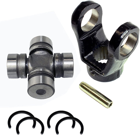 Caltric Front Drive Shaft Yoke & U-Joint Kit Compatible with Polaris Rzr 800 Efi 2010-2014
