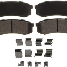 Wagner QuickStop ZX606 Semi-Metallic Disc Pad Set, Rear