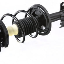 Riseking Pair Front Complete Suspension Gas Shock Absorber Strut & Springs Assembly Kit Compatible with 09-13 Corolla & 11-13 Matrix RKS0461+S0462