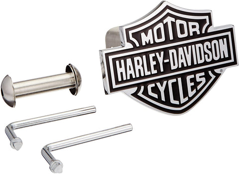 Harley-Davidson Bar & Shield Trailer Hitch Cover 2'' Stainless Steel HDHC14