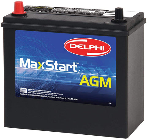 Delphi BU9051P MaxStart AGM Premium Automotive Battery, Group Size 51P