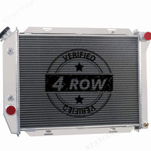 CoolingSky 4 Row All Aluminum Radiator for 1967 1968 Ford Thunderbird LTD, Colony Park &Mercury Marquis V8 AT