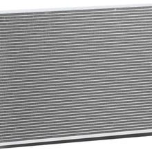 1052 OE Style Aluminum Core Cooling Radiator Replacement for Chevy Corvette 5.7L V8 AT MT 89-96