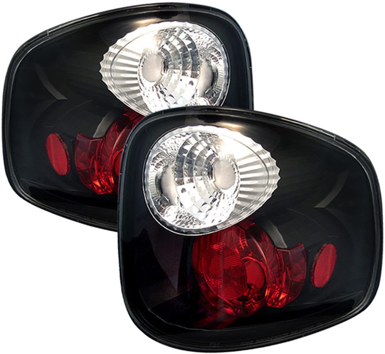 Spyder 5003379 Ford F150 Flareside 97-00 Euro Style Tail Lights - Black