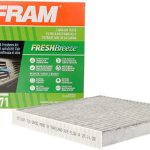 Fram Fresh Breeze - Filtro de aire de cabina con bicarbonato de sodio Arm & Hammer, CF10729 para vehículos seleccionados Chrysler, Dodge y Jeep