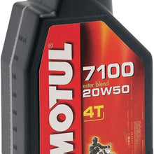 Motul 7100 4T Synthetic Ester Motor Oil - 20W50 - 1L. 836411