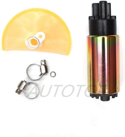 AUTOTOP New High Performance Universal Electric Intank Fuel Pump with Installation Kit For Multiple Models E8335