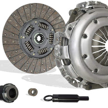 Clutch Kit Compatible With C1500 Suburban C2500 K1500 K2500 Suburban P30 Yukon Tahoe Base Ls Sierra Denali Pickup Extended Crew Cab 1997-2000 5.7L 350Cu. In. V8 GAS OHV (04-170)