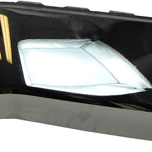 2007-2012 CHEVY SILVERADO (NEW STYLE) / 2007-2012 GMC SIERRA (NEW STYLE) REAR BUMPER CAP CHROME (STEEL) WITHOUT SENSOR HOLE LH=DRIVER SIDE