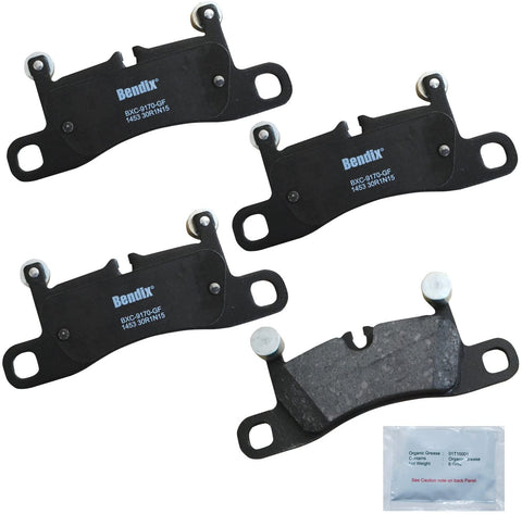 Bendix Premium Copper Free CFC1453 Ceramic Brake Pad (Rear)