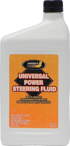 Johnsen's 2932-12PK Universal Power Steering Fluid - 32 oz., (Pack of 12)