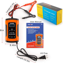 5 Amp 12V Automotive Smart Battery Charger/Maintainer for Car, Motorcycle, Lawn Mower, Boat, RV, SUV, ATV and More