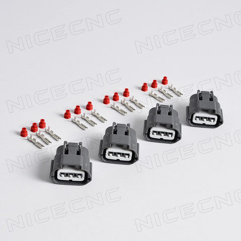 NICECNC Ignition Coil Pack Repair Kit Connector for Nissan 350Z 03-09,370Z 09-16,Altima 02-16,Frontier 05-16,Maxima 90-16,Murano 03-16,NV1500/2500/3500 12-16,Pathfinde 01-16,Quest 04-16,Xterra 05-15