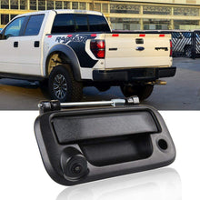 HD 1280x720p Rear Reversing Backup Camera Rearview Tailgate Handle Replacement Camera Night Vision Ip69k Waterproof for Pick-up Ford F150 F250 F350 F450 F550 2005-2014