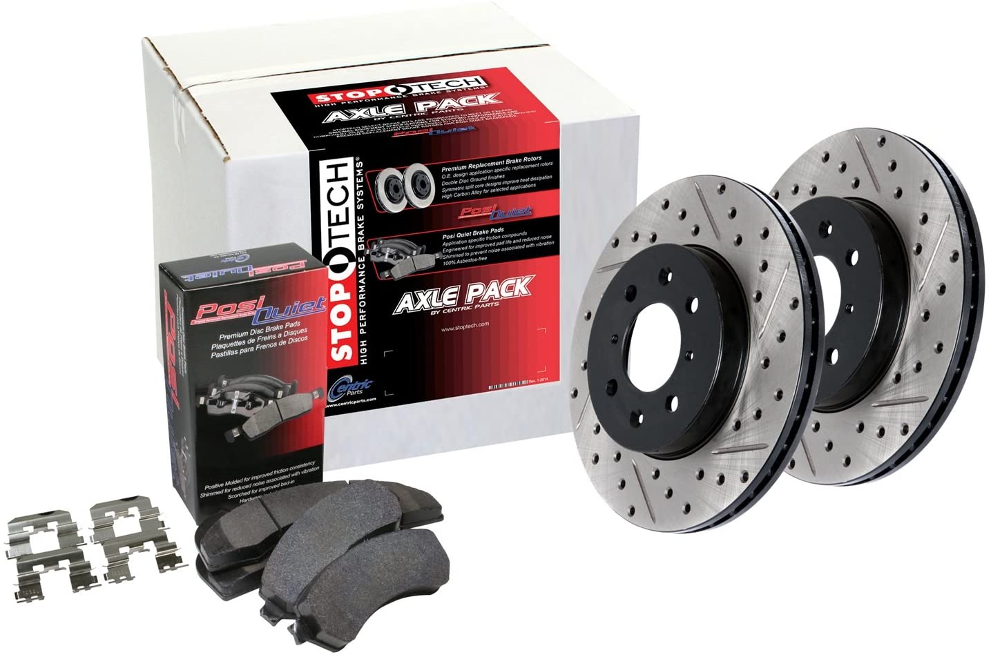 StopTech 935.42086 Street Axle Pack, 1 Pack