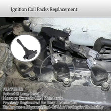 6Pcs Ignition Coil Packs Compatible with Nissan Altima 350Z Altima Maxima Murano Pathfinder Quest Infiniti EX35 G25 JX35 M35 Q50, Replaces C1670, 610-50137, 22448JA11C, UF-550