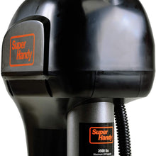 SuperHandy Trailer Power Tongue Jack Electric Manual A-Frame 3500LBS Capacity DC 12V Trailer, RV, Camper or Boat Mountable Includes LED Work Light, 48" Inch Power Cord, 7-Pin Vehicle Connector