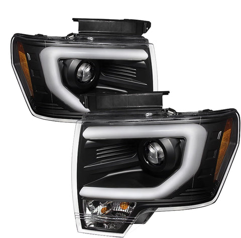 Spyder Auto 5077646 Projector Style Headlights Black/Clear