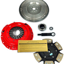 EFT 6-PUCK CLUTCH KIT+HD FLYWHEEL WORKS WITH 1990-1991 INTEGRA RS LS GS 1.8L B18 CABLE