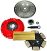 EFT 6-PUCK CLUTCH KIT+HD FLYWHEEL WORKS WITH 1990-1991 INTEGRA RS LS GS 1.8L B18 CABLE