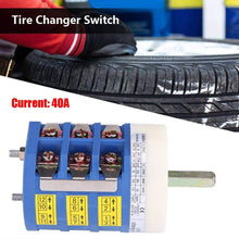Aramox Forward Reversing Switch, 220V/380V 40A Tire Changer Machine Motor Forward Reverse Switch Turn Table Pedal Switch