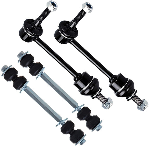 SCITOO 4pcs 2 Front Sway Bar Link 2 Rear Sway Bar Link fit for 1995 1996 1997 Ford Crown Victoria Lincoln Town Car Mercury Grand Marquis K8953 K8848