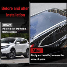 Yeeoy Aluminum Roof Rack Top Side Rails Carries Luggage Cargo Carrier Silver Replacement for 2017 2018 Honda CRV