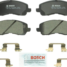 Bosch BC721 QuietCast Premium Ceramic Disc Brake Pad Set For Subaru: 1998-2002 Forester, 1998-2002 Impreza, 1997-2001 Legacy, 2000-2001 Outback; Front