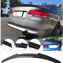 NO7RUBAN Rear Spoiler Fits for 2008-2012 BMW E90 M3 Sedan & 2006-2011 E90 3 Series Sedan Carbon Fiber Style Trunk Spoiler Wing M4 Type