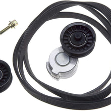 ACDelco 38379K Professional Double-Sided Serpentine Belt Kit with Tensioner, Idler Pulley, and Bolt