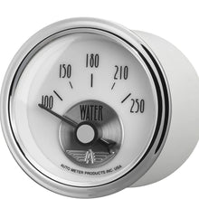 AUTO METER 2039 Prestige Pearl 2-1/16" Electric Water Temperature Gauge (100-250 Degree F, 52.4mm)