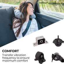 Ashimori Compatible With 2002-2006 Honda CRV CR-V 2.4L Auto AT Transmission Engine Motor Mount Set A6596 A6597 A4504 A4506