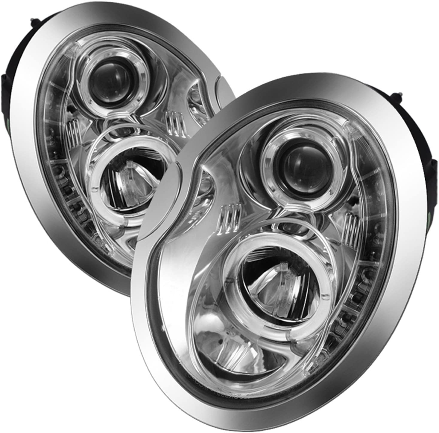 Spyder Auto 444-MC02-DRL-C Projector Headlight