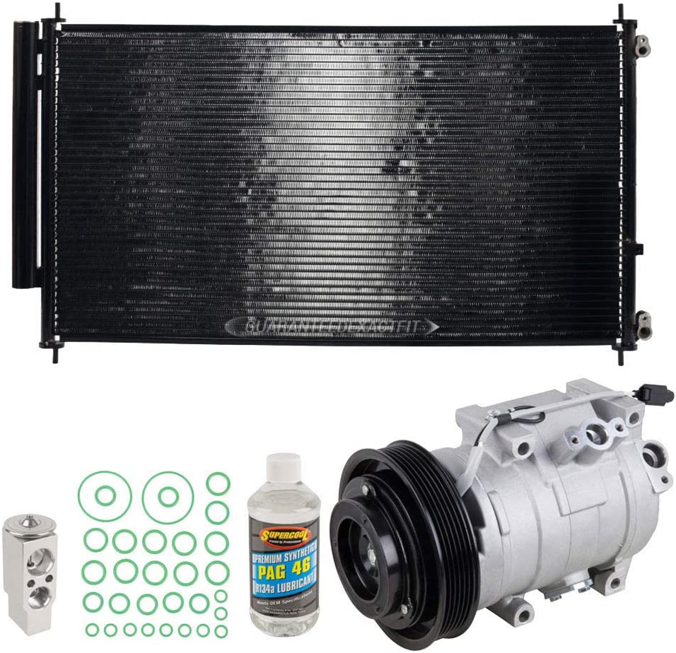 A/C Kit w/AC Compressor Condenser & Drier For Honda Odyssey 2008 2009 2010 - BuyAutoParts 60-80718R6 New