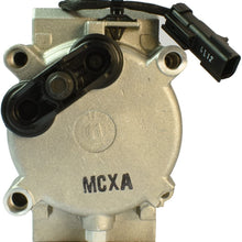 New Mando 10A1031 AC Compressor with Clutch Original Equipment (Pre-filled Oil)